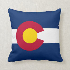 De vlag van Colorado Kussen
