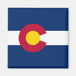 De vlag van Colorado Magneet