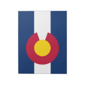 De vlag van Colorado Notitieblok (Linkerzijde)