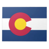 De vlag van Colorado Notitieblok (Voorkant)