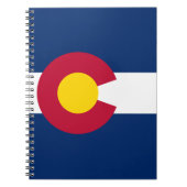 De vlag van Colorado Notitieboek (Voorkant)
