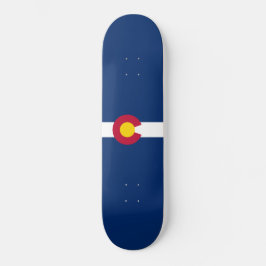 De vlag van Colorado Persoonlijk Skateboard