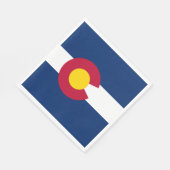 De vlag van Colorado Servet (Hoek)