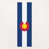De vlag van Colorado Yogamat (Voorkant)