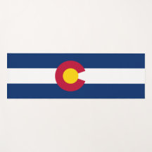 De vlag van Colorado