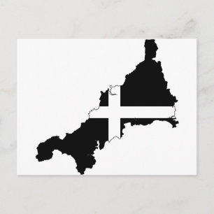 De Vlag van Cornwall Briefkaart