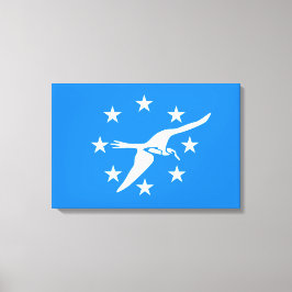 De vlag van Corpus Christi (Texas) Canvas Afdruk