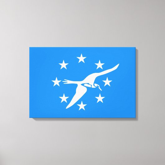 De vlag van Corpus Christi (Texas) Canvas Afdruk (Voorkant)