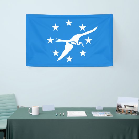 De vlag van Corpus Christi (Texas) Spandoek (Beurs)