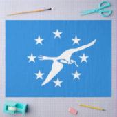 De vlag van Corpus Christi (Texas) Tissuepapier (Craft)