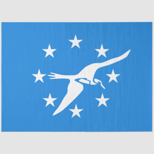 De vlag van Corpus Christi (Texas) Tissuepapier (Voorkant)