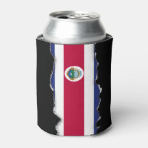 De vlag van Costa Rica