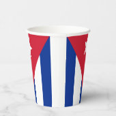 De vlag van Cuba Papieren Bekers (Rechts)
