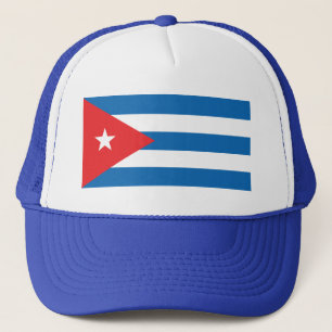 De vlag van Cuba Trucker Pet