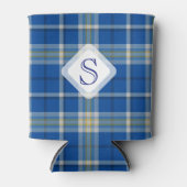 De vlag van Custom Scotland kleuren tartan vlakpat Blikjeskoeler (Voorkant)