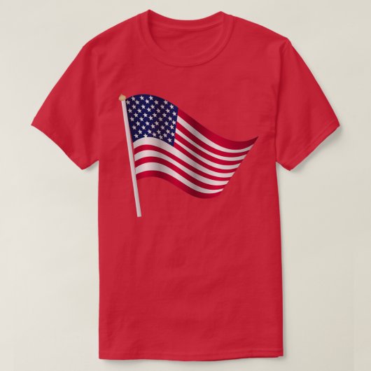 De vlag van cyberscootys Memorial Day T-shirt (Design voorkant)