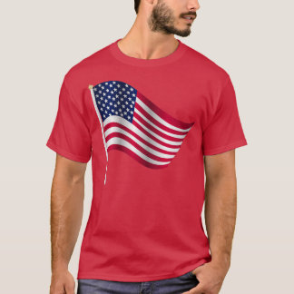 De vlag van cyberscootys Memorial Day T-shirt
