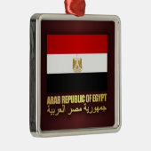 De vlag van de Arabische Republiek Egypte Metalen Ornament (Rechts)