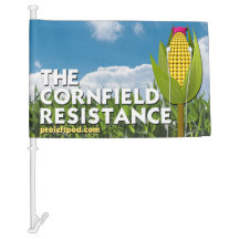 De Vlag van de auto - de Cornfield Weerstand
