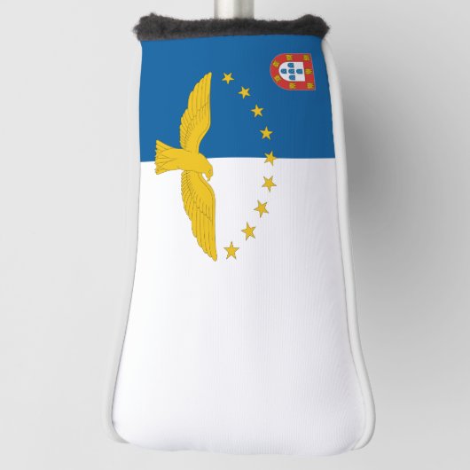 De vlag van de Azoren Golfheadcover (Draai 90)