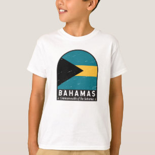 De vlag van de Bahama's is  T-shirt