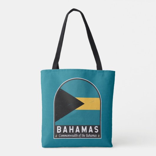 De vlag van de Bahama's is Tote Bag (Achterkant)