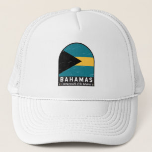 De vlag van de Bahama's is  Trucker Pet