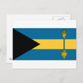 De vlag van de Bahamas-premier Briefkaart (Voorkant / Achterkant)