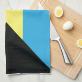 De vlag van de Bahama's Theedoek (Quarter Fold)