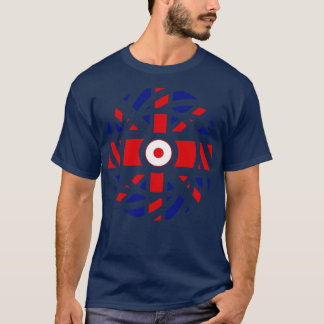 De vlag van de British Japanese Multinational Patr T-shirt