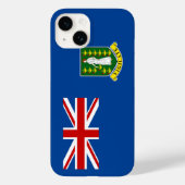 De vlag van de Britse Maagdeneilanden Case-Mate iPhone Case (Achterkant)