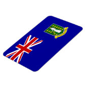 De vlag van de Britse Maagdeneilanden Magneet (Linkerzijde)