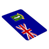 De vlag van de Britse Maagdeneilanden Magneet (Rechterzijde)