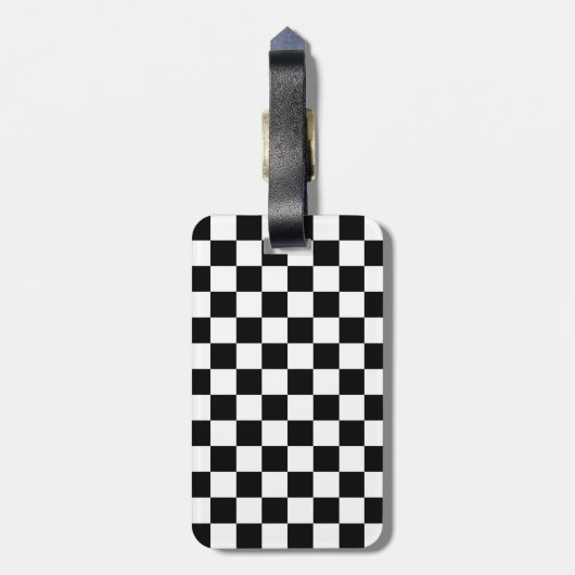 De vlag van de controleur bagagelabel (Achterkant verticaal)