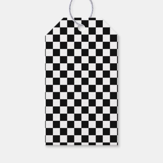 De vlag van de controleur cadeaulabel (Voorkant)