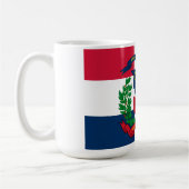 De vlag van de Dominicaanse Republiek Koffiemok (Links)