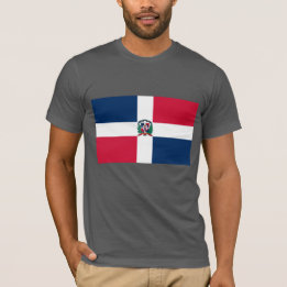 De vlag van de Dominicaanse Republiek T-shirt