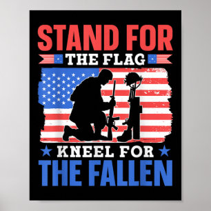 De vlag van de gekkleppige vleermuis poster