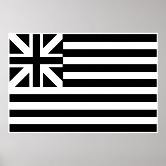 De vlag van de grote Unie Poster (Voorkant)