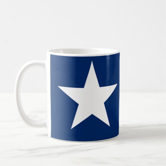 De vlag van de lone Star Texas Koffiemok (Links)