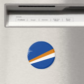 De vlag van de Marshalleilanden Magneet (Insitu (Vaatwasser))