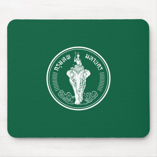 De vlag van de Muismat Bangkok (Thai Capital City) (Voorkant)