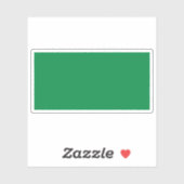 De vlag van de Nigeriaanse staat Adamawa Sticker (Vel)