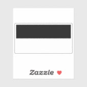 De vlag van de Nigeriaanse staat Enugu Sticker (Vel)