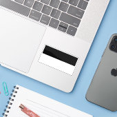 De vlag van de Nigeriaanse staat Enugu Sticker (Laptop met iPhone)