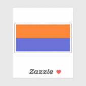 De vlag van de Nigeriaanse staat Sokoto Sticker (Vel)