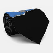 De vlag van de Noordelijke Marianen Stropdas (Opgerold)
