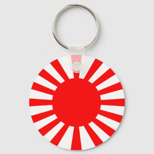 De Vlag van de oorlog van het Keizer Japanse Leger Sleutelhanger