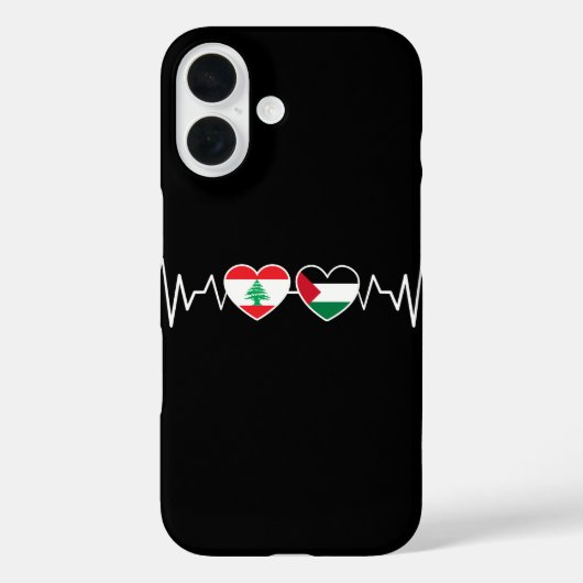 De vlag van de Palestijnse Eenheid in Libanon. Case-Mate iPhone Case (Achterkant)