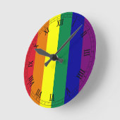 De Vlag van de regenboog Ronde Klok (Hoek)